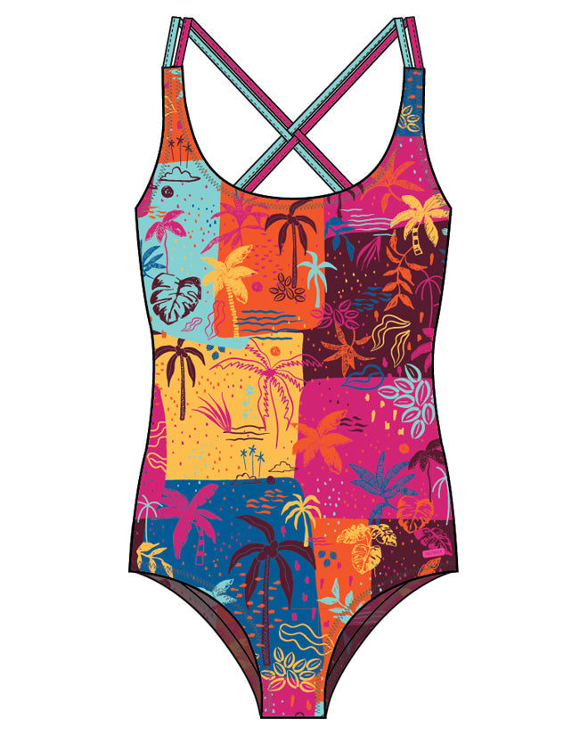 Saltrock Palm Block Swimwear