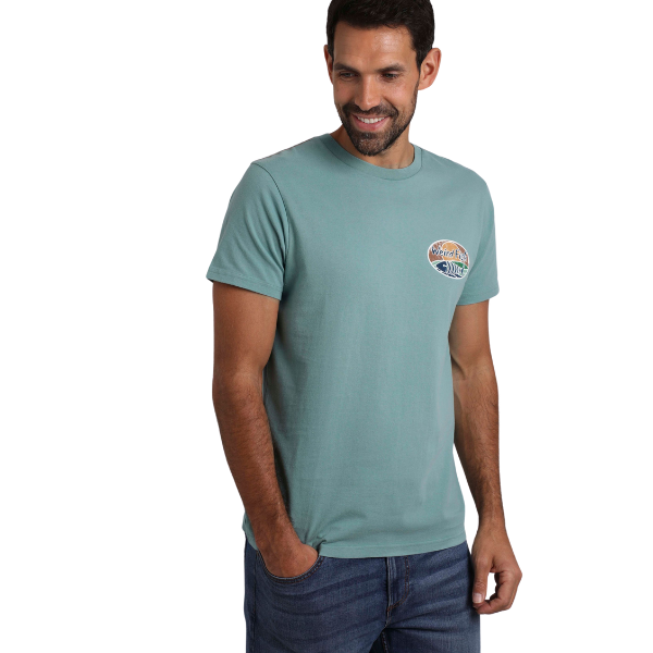 Weird Fish Land and Sea Back Print Graphic T-Shirt