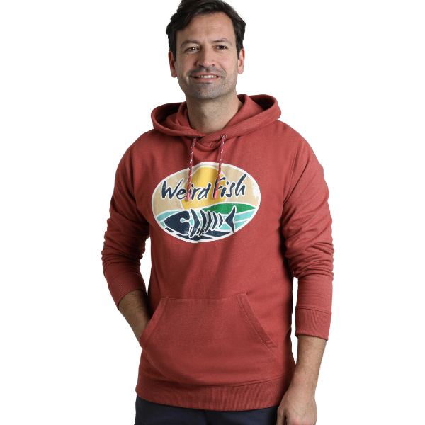 Weird Fish - Bryant Graphic Pop Over Hoodie