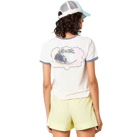 Rip Curl Ringer Neon Short Sleeve Tee