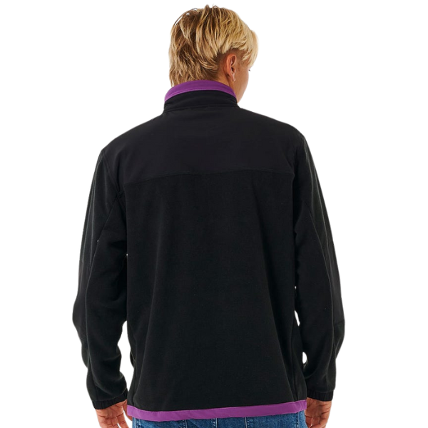 Rip Curl Anti Series Quality Surf Products 1/4 Zip Crew Fleece