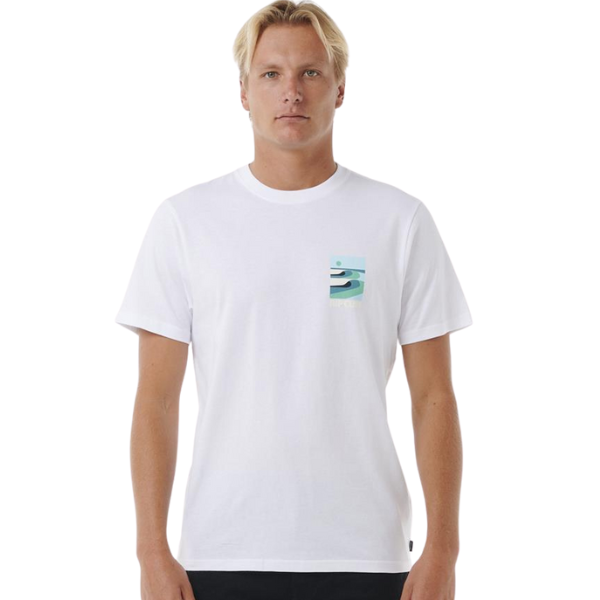 Rip Curl Surf Revival Lined Up Tee