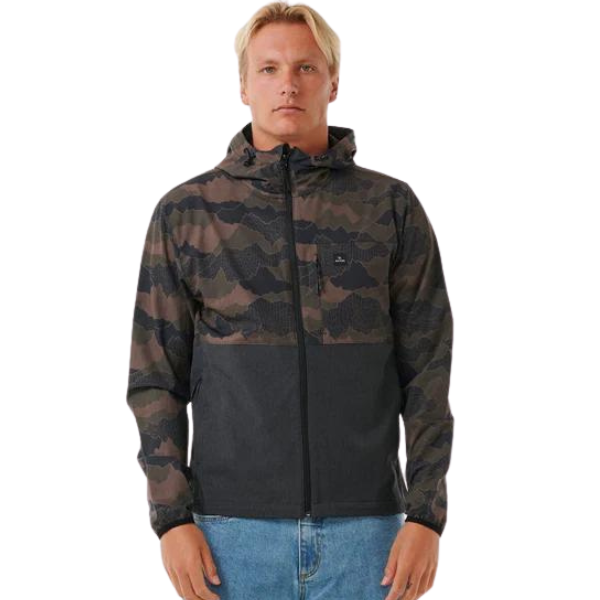 Rip Curl Anti Series Elite Jacket - Green Camo