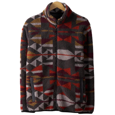 Saltrock - Wye Aztec - Mens Recycled Fleece