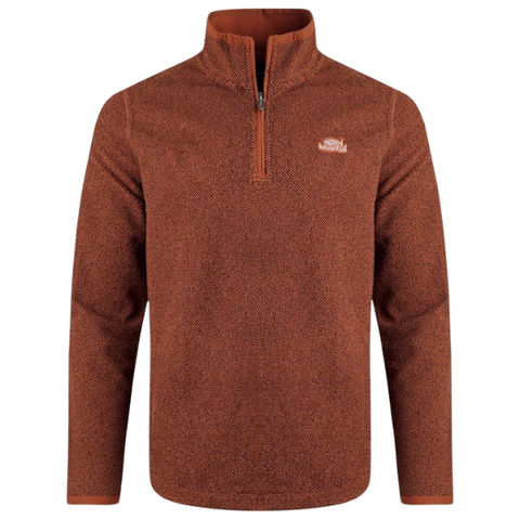 Weird Fish - Errill Eco 1/4 Zip Textured Fleece