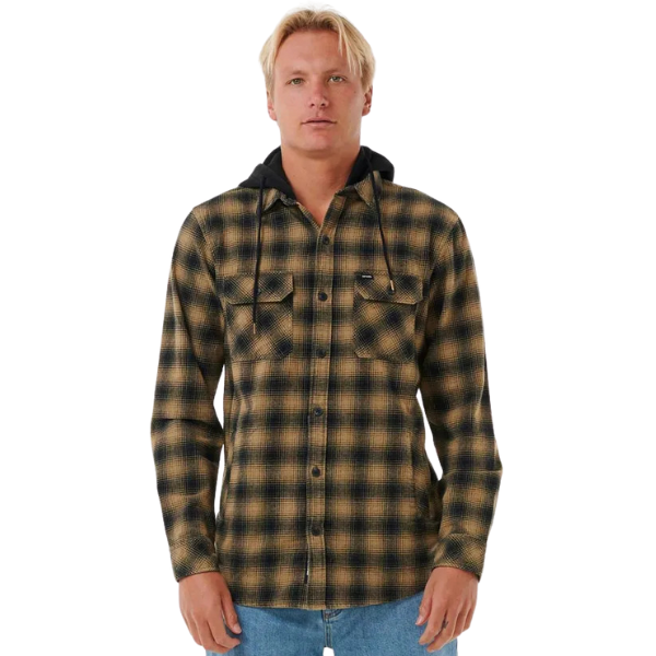 Rip Curl Grunter Flannel Hood Shirt