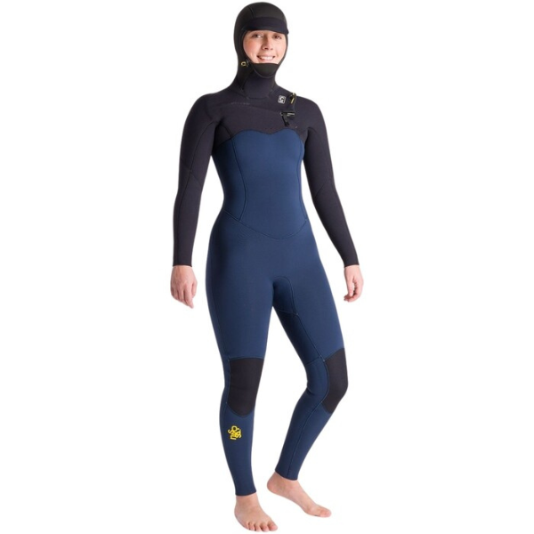 C-Skins Solace NuWave Chest Zip 5/4/3 Hooded Women's Full Wetsuit