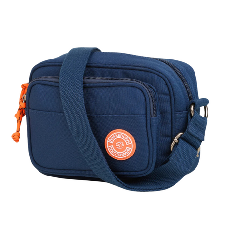 Brakeburn Navy Classic Medium Camera Crossbody Bag