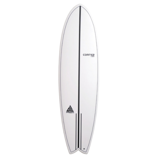 Cortez Prism Cubin Surfboard Futures - White