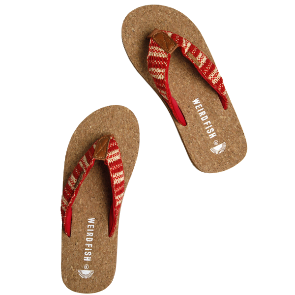 Weird Fish Arundel Cork Base Flip Flop