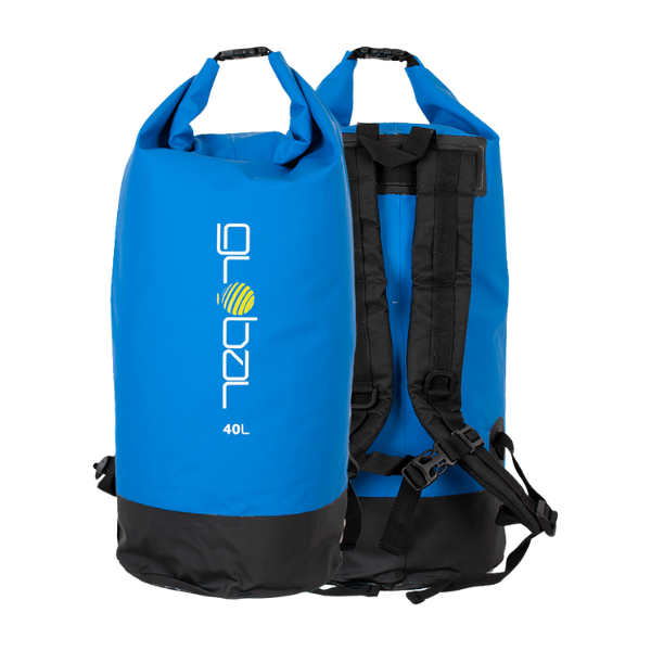 Global 40L and 30L Dry Bag Blue